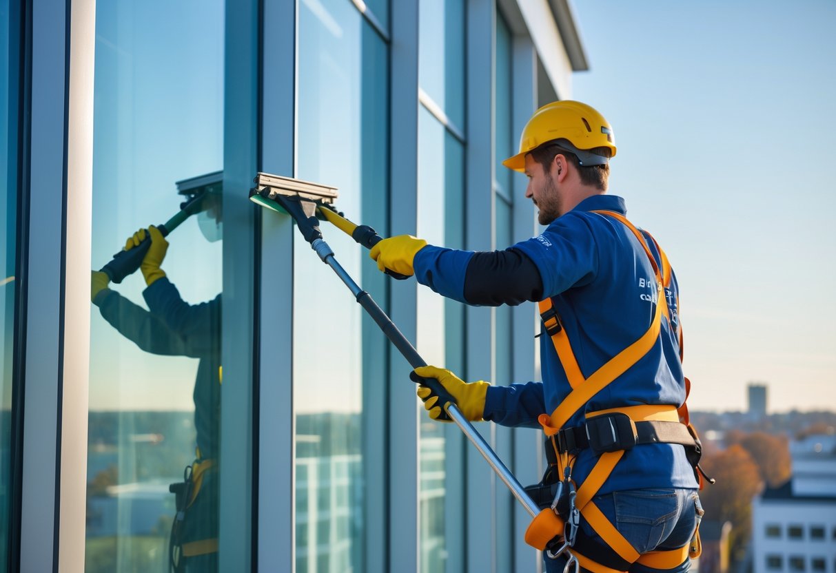 Erfaren vinduespudser